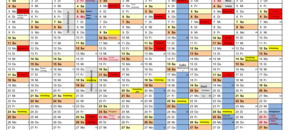 Terminplanung 2026 - Club der LGB Freunde Rhein Sieg e.V.